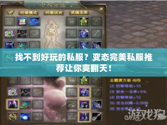 找不到好玩的私服？变态完美私服推荐让你爽翻天！