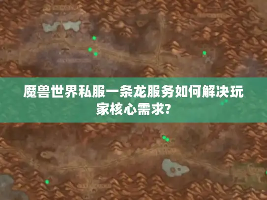 魔兽世界私服一条龙服务如何解决玩家核心需求? 魔兽世界私服一条龙服务如何解决玩家核心需求?