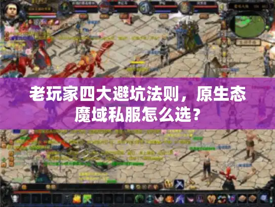 老玩家四大避坑法则，原生态魔域私服怎么选？