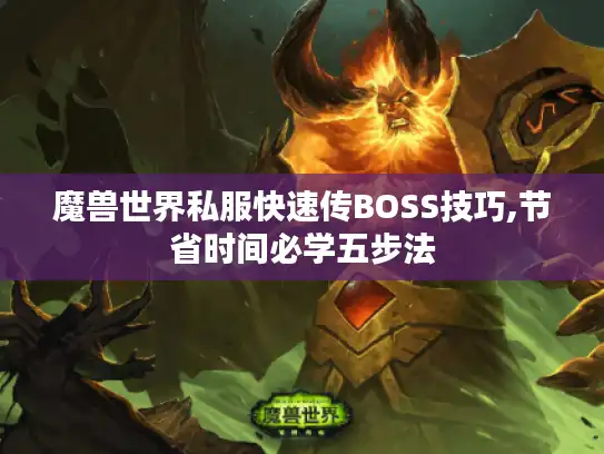 魔兽世界私服快速传BOSS技巧,节省时间必学五步法