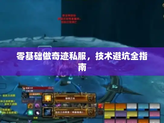 零基础做奇迹私服，技术避坑全指南