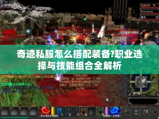 奇迹私服怎么搭配装备?职业选择与技能组合全解析