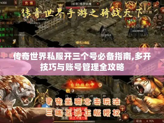 传奇世界私服开三个号必备指南,多开技巧与账号管理全攻略