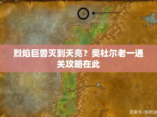 烈焰巨兽灭到天亮？奥杜尔老一通关攻略在此