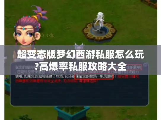 超变态版梦幻西游私服怎么玩?高爆率私服攻略大全