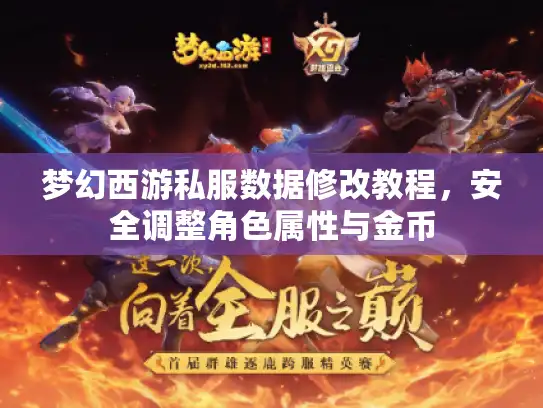 梦幻西游私服数据修改教程，安全调整角色属性与金币