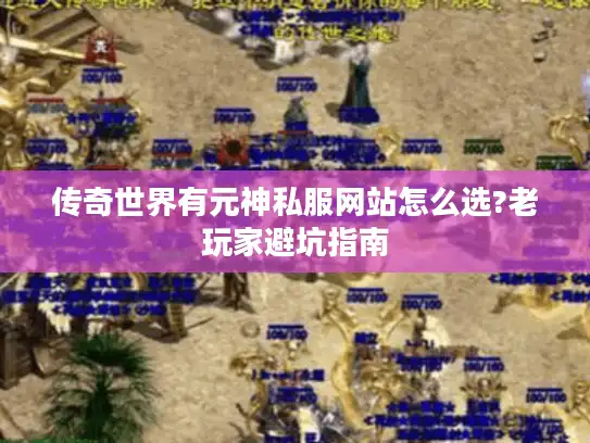 传奇世界有元神私服网站怎么选?老玩家避坑指南