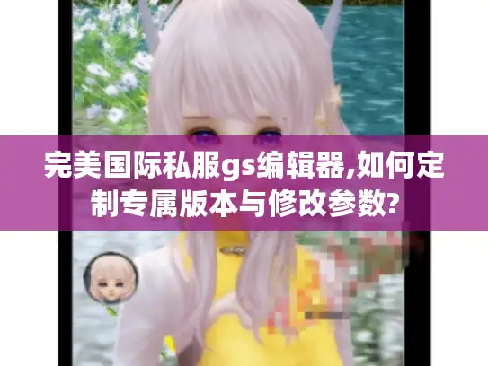 完美国际私服gs编辑器,如何定制专属版本与修改参数? 完美国际私服gs编辑器,如何定制专属版本与修改参数?