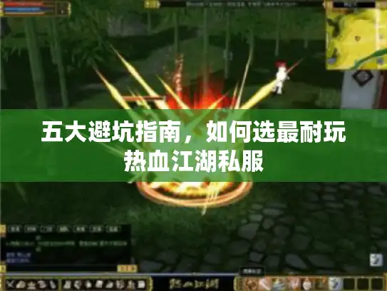 五大避坑指南，如何选最耐玩热血江湖私服