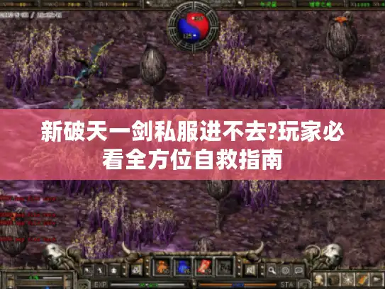 新破天一剑私服进不去?玩家必看全方位自救指南
