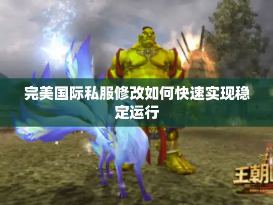 完美国际私服修改如何快速实现稳定运行