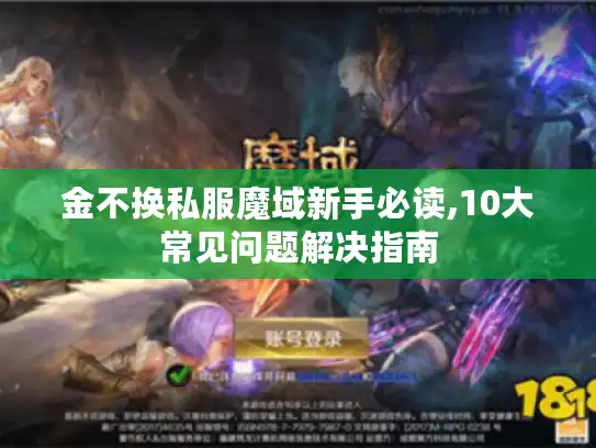 金不换私服魔域新手必读,10大常见问题解决指南