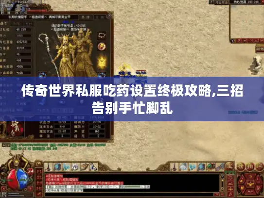 传奇世界私服吃药设置终极攻略,三招告别手忙脚乱