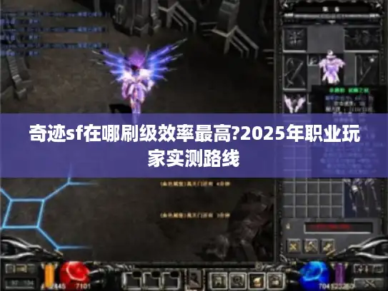 奇迹sf在哪刷级效率最高?2025年职业玩家实测路线 奇迹sf在哪刷级效率最高?2025年职业玩家实测路线