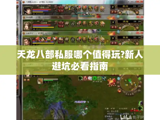 天龙八部私服哪个值得玩?新人避坑必看指南