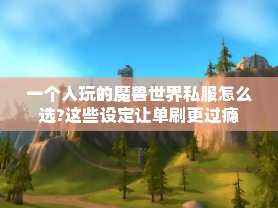 一个人玩的魔兽世界私服怎么选?这些设定让单刷更过瘾