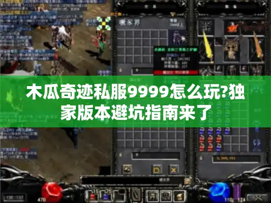 木瓜奇迹私服9999怎么玩?独家版本避坑指南来了