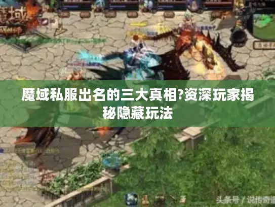 魔域私服出名的三大真相?资深玩家揭秘隐藏玩法