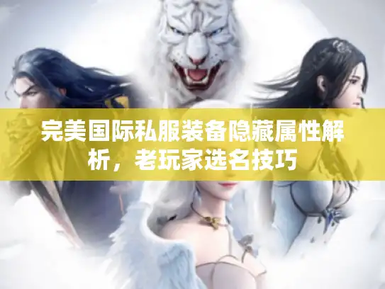 完美国际私服装备隐藏属性解析，老玩家选名技巧