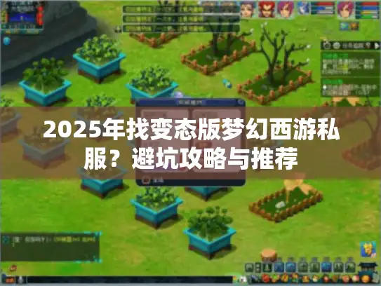 2025年找变态版梦幻西游私服？避坑攻略与推荐