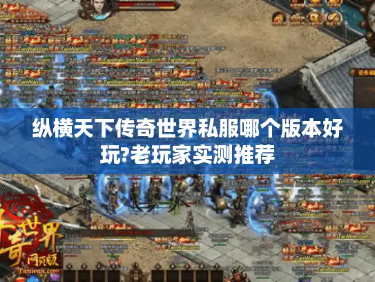 纵横天下传奇世界私服哪个版本好玩?老玩家实测推荐