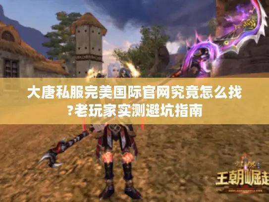 大唐私服完美国际官网究竟怎么找?老玩家实测避坑指南