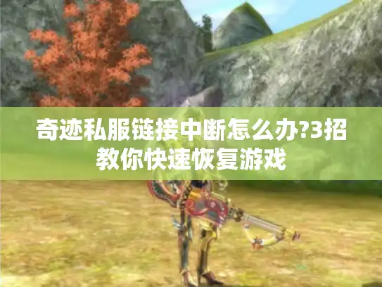 奇迹私服链接中断怎么办?3招教你快速恢复游戏