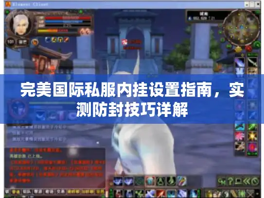 完美国际私服内挂设置指南，实测防封技巧详解