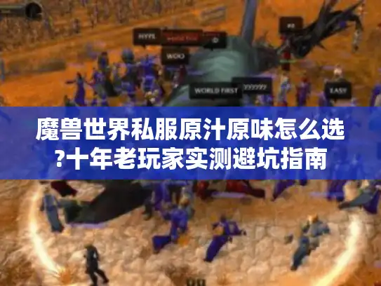 魔兽世界私服原汁原味怎么选?十年老玩家实测避坑指南