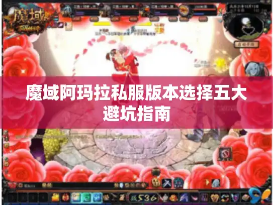 魔域阿玛拉私服版本选择五大避坑指南
