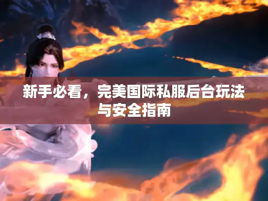 新手必看,完美国际私服后台玩法与安全指南 新手必看,完美国际私服后台玩法与安全指南