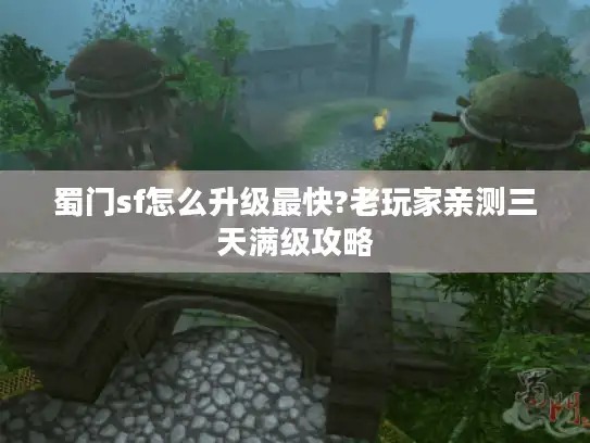蜀门sf怎么升级最快?老玩家亲测三天满级攻略