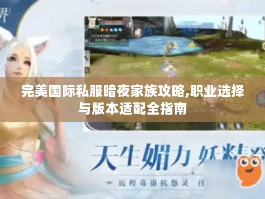 完美国际私服暗夜家族攻略,职业选择与版本适配全指南