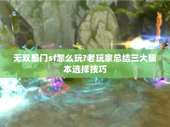 无双蜀门sf怎么玩?老玩家总结三大版本选择技巧