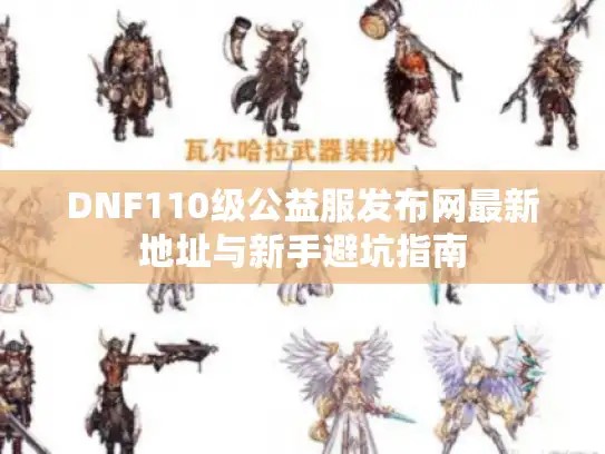 DNF110级公益服发布网最新地址与新手避坑指南