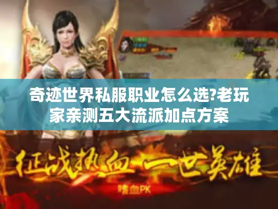 奇迹世界私服职业怎么选?老玩家亲测五大流派加点方案 奇迹世界私服职业怎么选?老玩家亲测五大流派加点方案