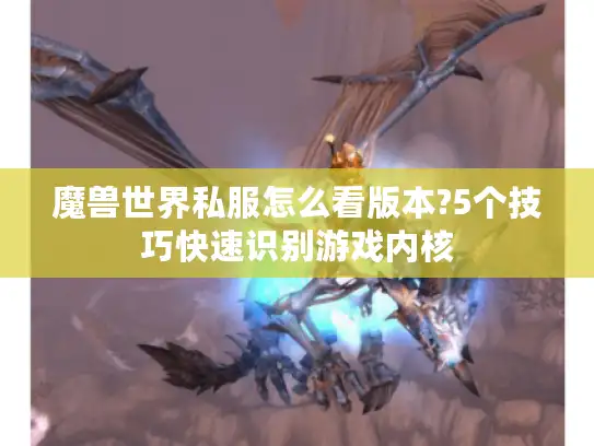 魔兽世界私服怎么看版本?5个技巧快速识别游戏内核