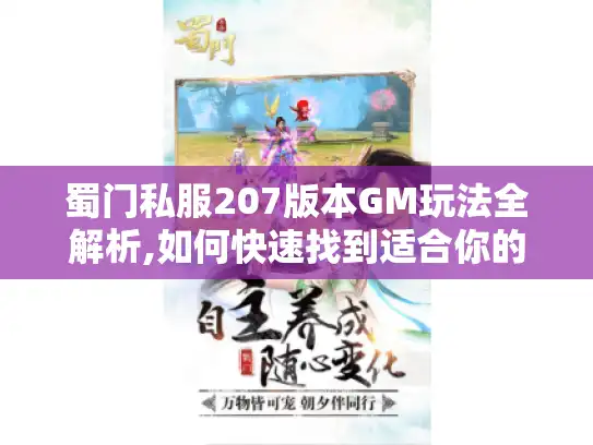蜀门私服207版本GM玩法全解析,如何快速找到适合你的攻略?