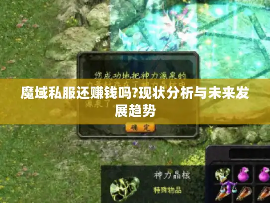 魔域私服还赚钱吗?现状分析与未来发展趋势