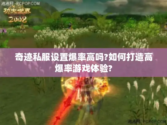 奇迹私服设置爆率高吗?如何打造高爆率游戏体验?