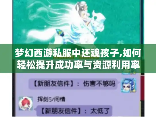 梦幻西游私服中还魂孩子,如何轻松提升成功率与资源利用率?