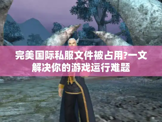 完美国际私服文件被占用?一文解决你的游戏运行难题