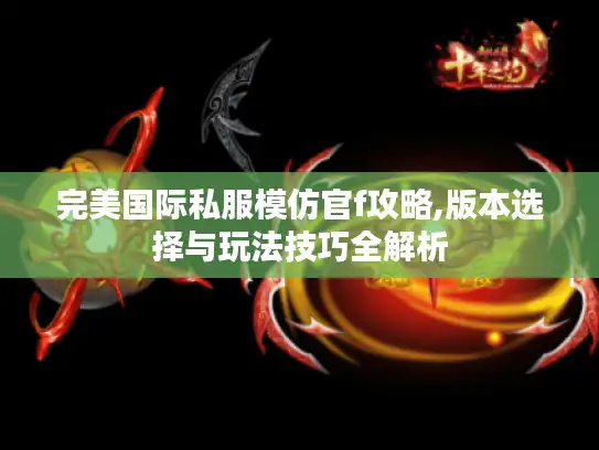 完美国际私服模仿官f攻略,版本选择与玩法技巧全解析