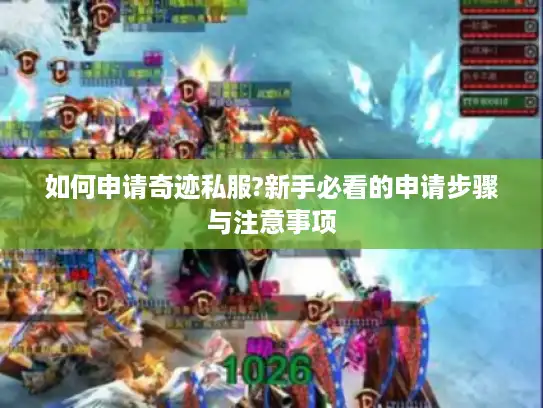 如何申请奇迹私服?新手必看的申请步骤与注意事项