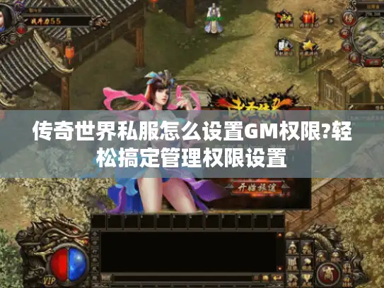 传奇世界私服怎么设置GM权限?轻松搞定管理权限设置