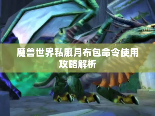 魔兽世界私服月布包命令使用攻略解析