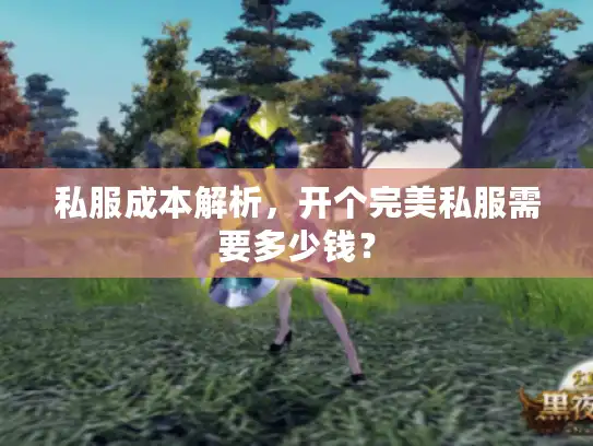 私服成本解析，开个完美私服需要多少钱？