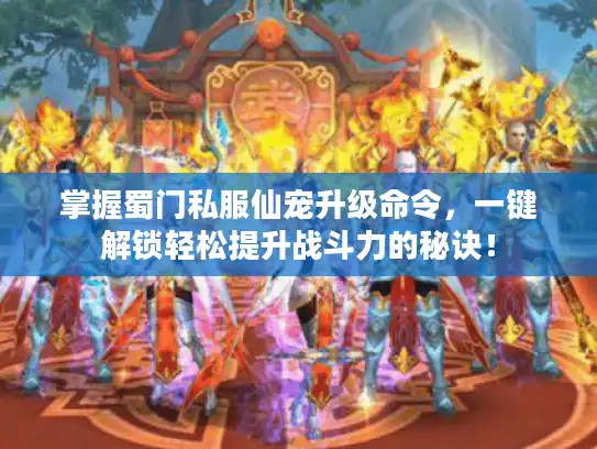 掌握蜀门私服仙宠升级命令，一键解锁轻松提升战斗力的秘诀！
