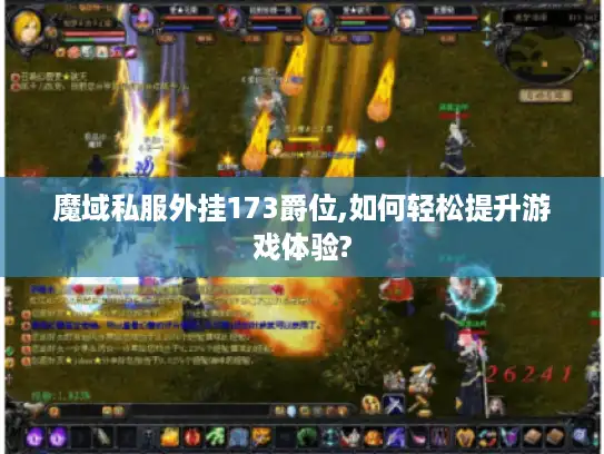 魔域私服外挂173爵位,如何轻松提升游戏体验?