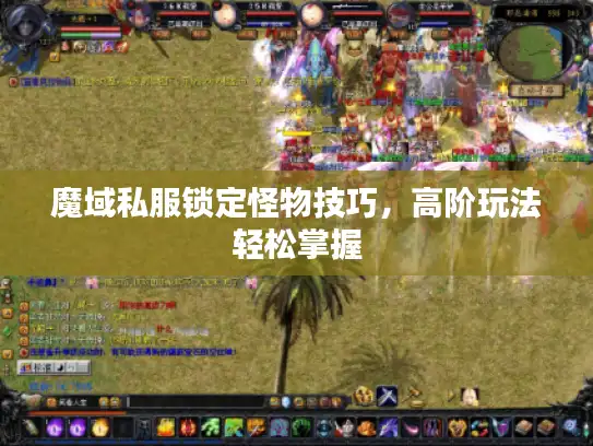 魔域私服锁定怪物技巧，高阶玩法轻松掌握